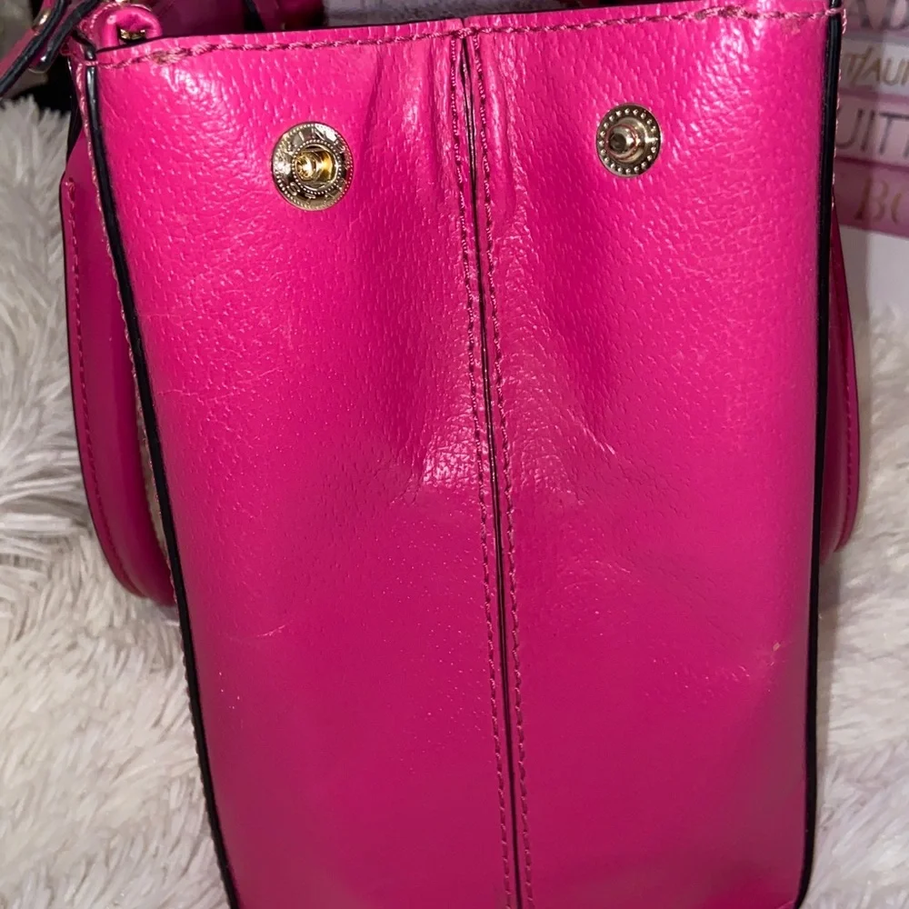 kate spade Hot Pink Leather Shoulder Bag